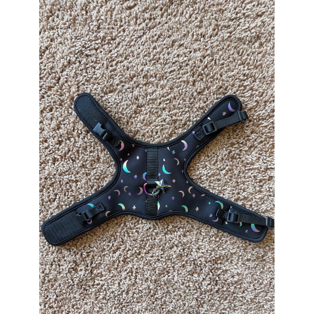 Whisker City Black Moon Celestial Stars Kitty Kitten Cat Harness